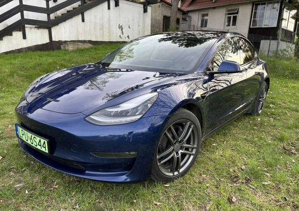 Tesla Model 3 cena 124900 przebieg: 139000, rok produkcji 2019 z Nowy Sącz małe 232